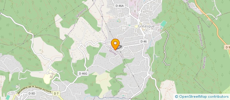 localisation de l'entreprise ACTES DE VIE  MIMET