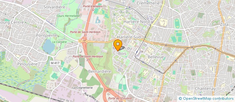 localisation de l'entreprise ACTES ET ECHANGES à SAINT-HERBLAIN