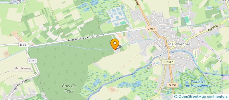 localisation de l'entreprise ACTES VIVANTS  MARCHIENNES