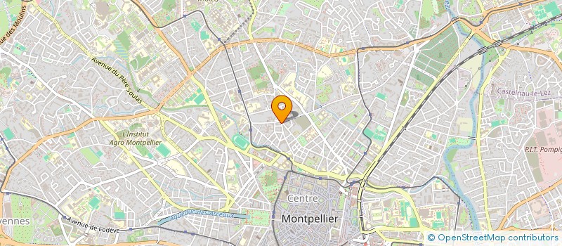 localisation de l'entreprise ACTEUR SUD IMMOBILIER à MONTPELLIER