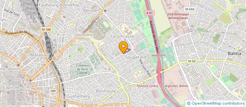 localisation de l'entreprise ACTEURS AUTEURS AMIS DES ARTS à TOULOUSE
