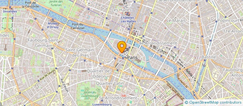 localisation de l'entreprise ACTEURS AVOCATS ASSOCIES à PARIS 04