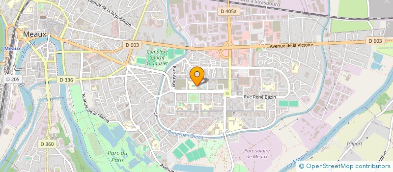 localisation de l'entreprise ACTEURS DE SA VIE à MEAUX
