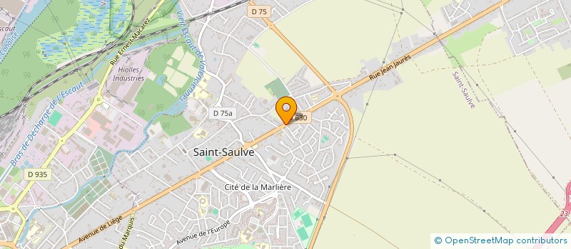 localisation de l'entreprise ACTEURS REGIONAUX ECONOMIE ENVIRONNEMENT à SAINT-SAULVE