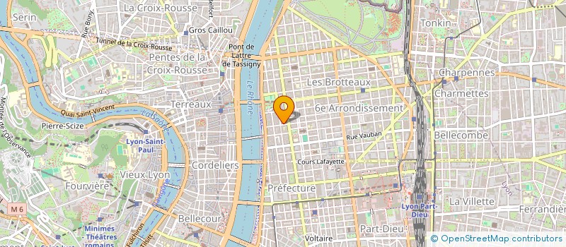 localisation de l'entreprise ACTEURSPROS COMPAGNIE à LYON