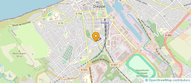 localisation de l'entreprise ACTEUS FRANCE à DIEPPE