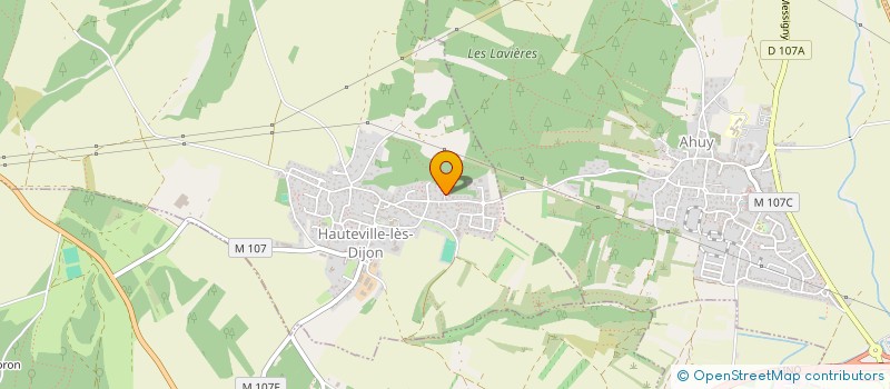 localisation de l'entreprise ACTH INGENIERIE à HAUTEVILLE-LES-DIJON