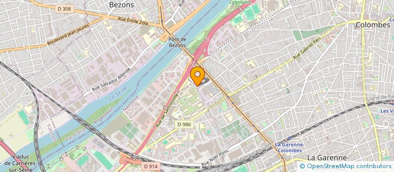 localisation de l'entreprise ACTHIS CONSEILS ET EXPERTISE  COLOMBES