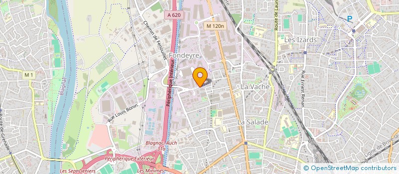 localisation de l'entreprise ACTI GROUP - MC3D à TOULOUSE