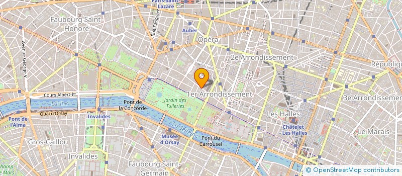 localisation de l'entreprise ACTI'LAB à PARIS