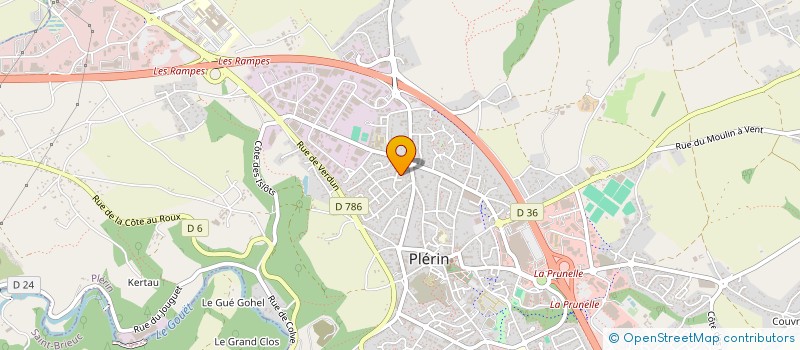 localisation de l'entreprise ACTI-LIBRE SARL à PLERIN