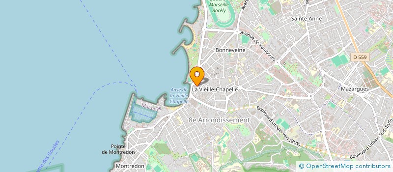 localisation de l'entreprise ACTI'MO à MARSEILLE