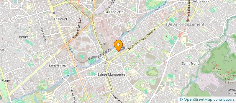 localisation de l'entreprise ACTI NETTOYAGE  OLLIOULES