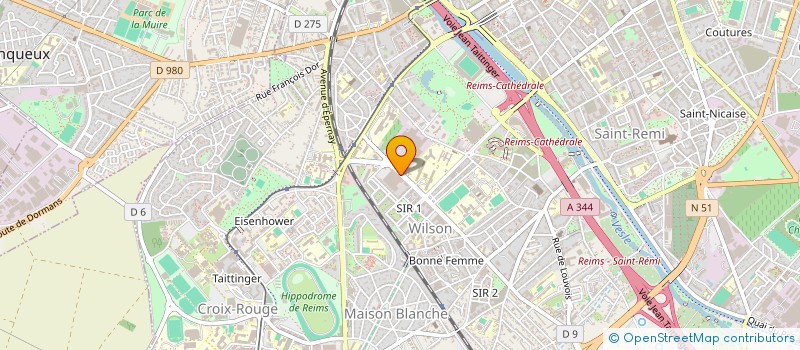 localisation de l'entreprise ACTI NOV  REIMS