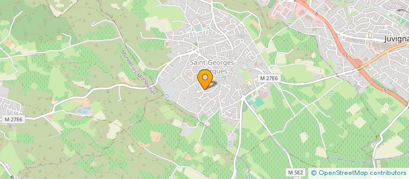 localisation de l'entreprise ACTI PRISME à SAINT-GEORGES-D'ORQUES