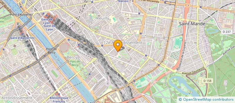 localisation de l'entreprise ACTI SURVEY  PARIS