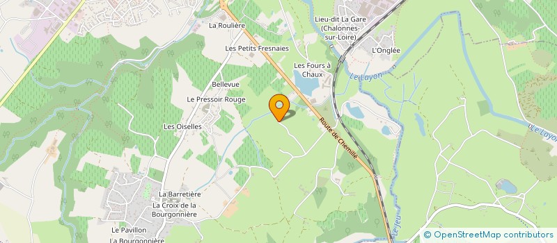 localisation de l'entreprise ACTI TERRASSEMENT à MAUGES-SUR-LOIRE