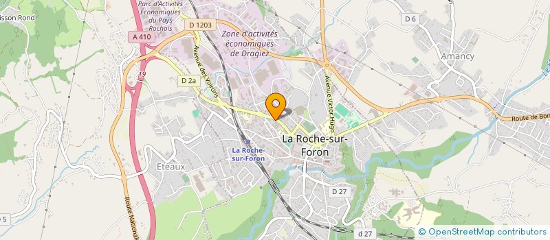 localisation de l'entreprise ACTI'V CLUSES  LA ROCHE-SUR-FORON