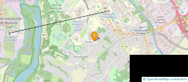 localisation de l'entreprise ACTIA AUTOMOTIVE à TOULOUSE