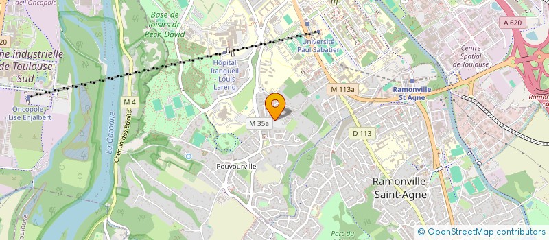 localisation de l'entreprise ACTIA ENERGY à TOULOUSE