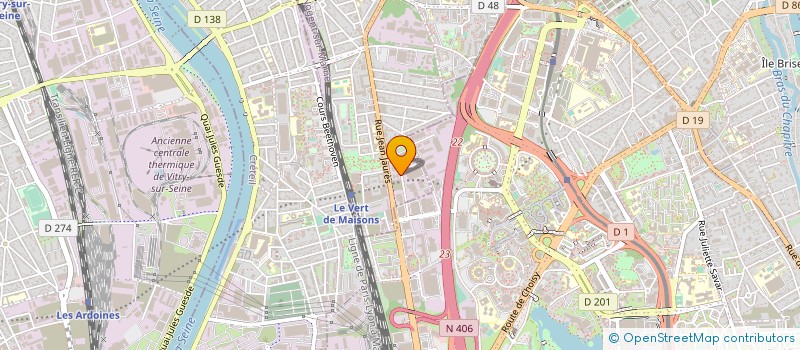 localisation de l'entreprise ACTIA PCS  MAISONS-ALFORT