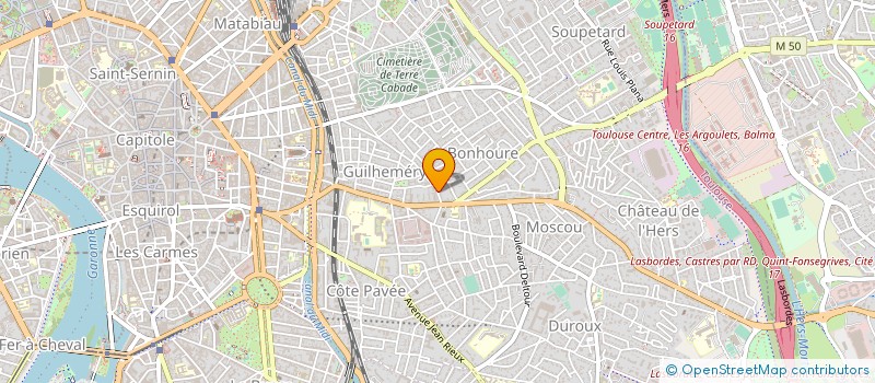 localisation de l'entreprise ACTIBA à TOULOUSE