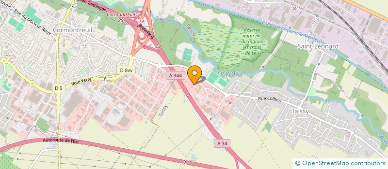 localisation de l'entreprise ACTIBAT à TAISSY