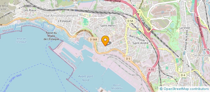 localisation de l'entreprise ACTIBAT à MARSEILLE