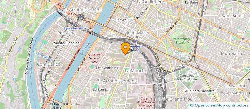 localisation de l'entreprise ACTIBAT MENUISERIES  LYON