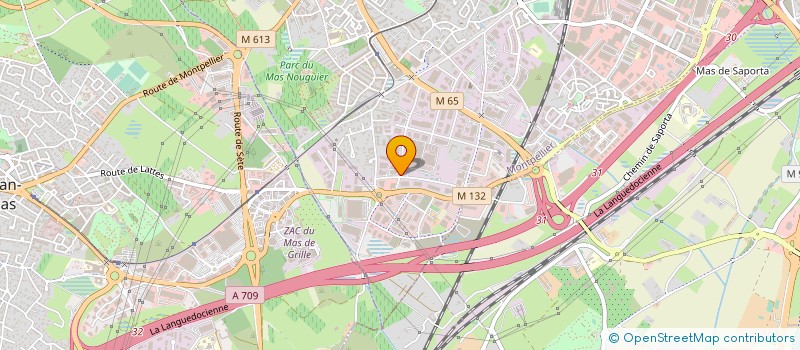 localisation de l'entreprise ACTIBATCE CONCEPT-CONSTRUCTION à MONTPELLIER