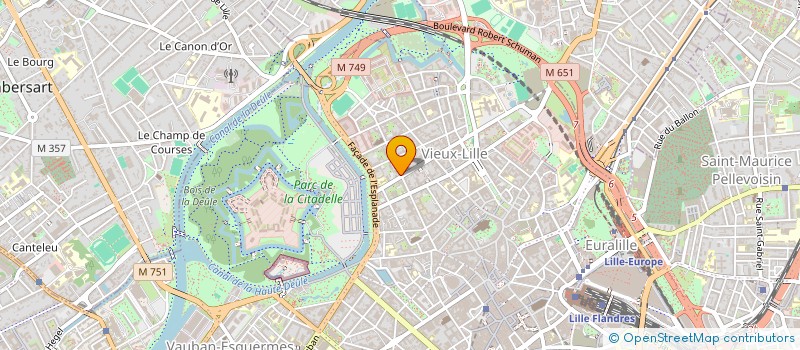 localisation de l'entreprise ACTIBIOR SARL à LILLE