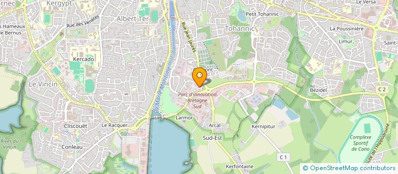 localisation de l'entreprise ACTIBUY à VANNES