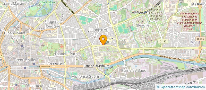 localisation de l'entreprise ACTICAR à RENNES