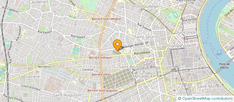 localisation de l'entreprise ACTICE à BORDEAUX