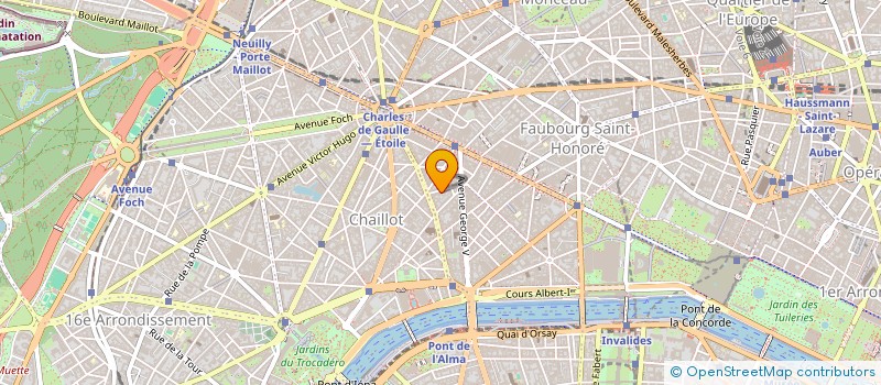 localisation de l'entreprise ACTICIA CONSEIL  PARIS