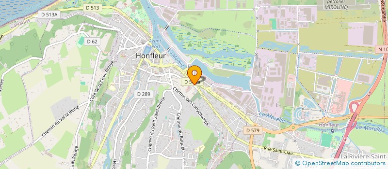 localisation de l'entreprise ACTICITE  HONFLEUR