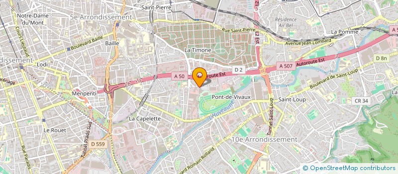 localisation de l'entreprise ACTIDIAG SUR IMMO à MARSEILLE