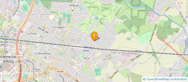 localisation de l'entreprise ACTIDOM SERVICES à VILLENEUVE-D'ASCQ