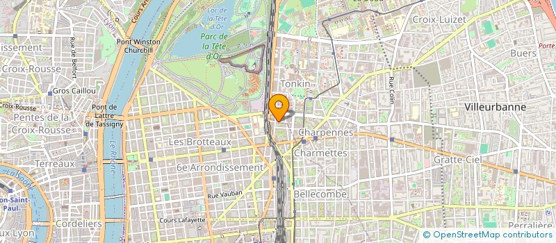 localisation de l'entreprise ACTIEXPERT  VILLEURBANNE