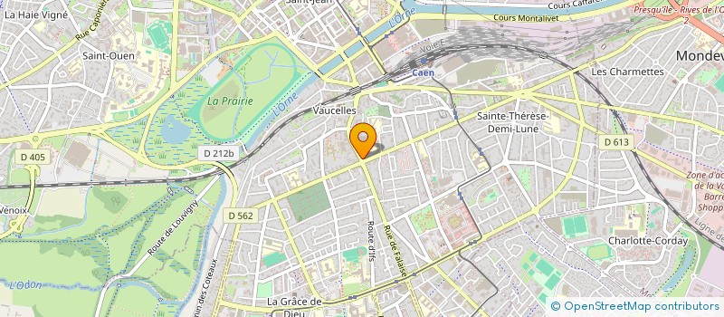 localisation de l'entreprise ACTIF à CAEN