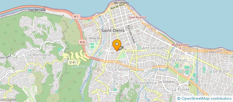 localisation de l'entreprise ACTIF à SAINT-DENIS