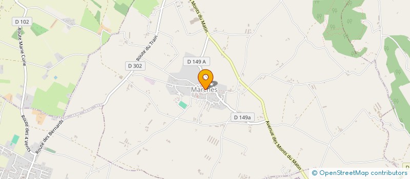 localisation de l'entreprise ACTIF à MARCHES