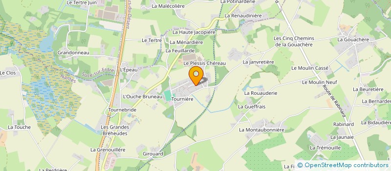 localisation de l'entreprise ACTIF à CARQUEFOU