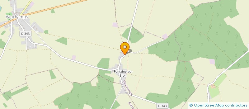 localisation de l'entreprise ACTIF AMENAGEMENT  VAUCHAMPS