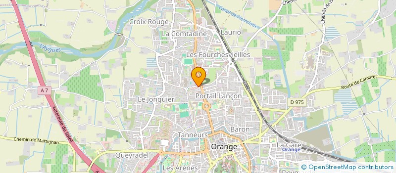 localisation de l'entreprise ACTIF AUTO BILAN à ORANGE
