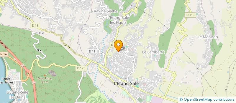 localisation de l'entreprise ACTIF BEAUTE SARL à L'ETANG-SALE
