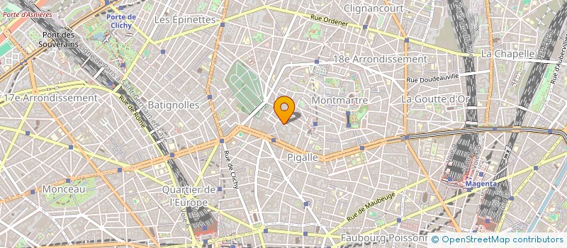 localisation de l'entreprise ACTIF CAB  PARIS