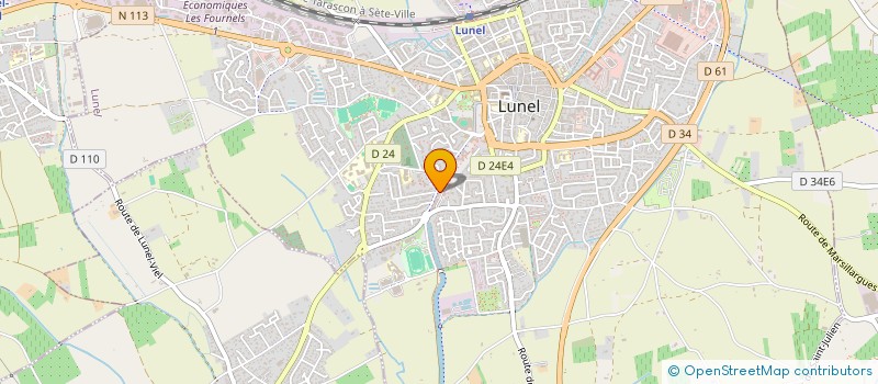 localisation de l'entreprise ACTIF CONSEIL LANGUEDOC à LUNEL