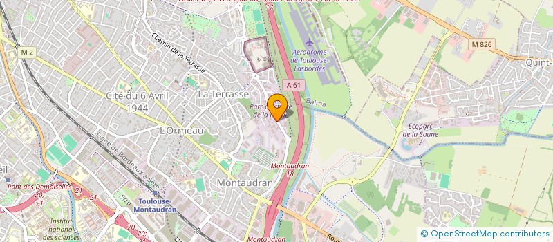 localisation de l'entreprise ACTIF CONSEIL TOULOUSE à TOULOUSE