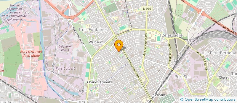 localisation de l'entreprise ACTIF COPILOTE  REIMS